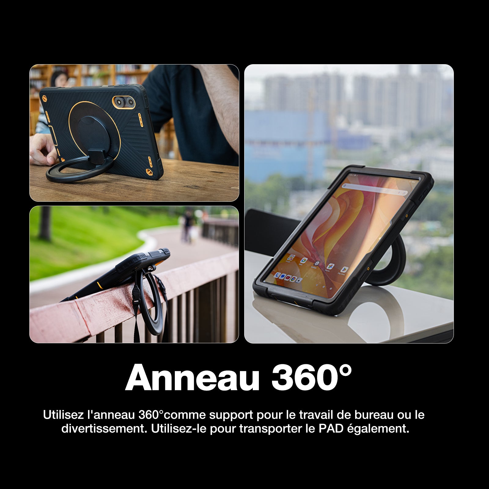 AGM PAD P2 Active | 4G LTE | Robuste | Coque Amovible | Widevine L1 | Helio G99 | Android 14